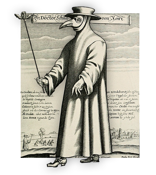 black plague doctors